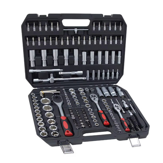 216pcs Versatile and Durable Socket Set Hand Power Ratchet Tools