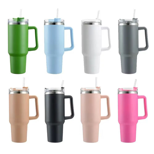 Coffee Cup Vacuum Insulated Thermos Cup Stainless Steel 40oz