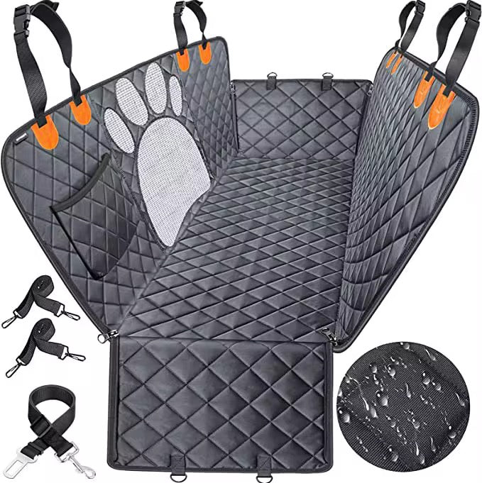 Waterproof Fordable Seat Protector Hammock Dog Car Seat