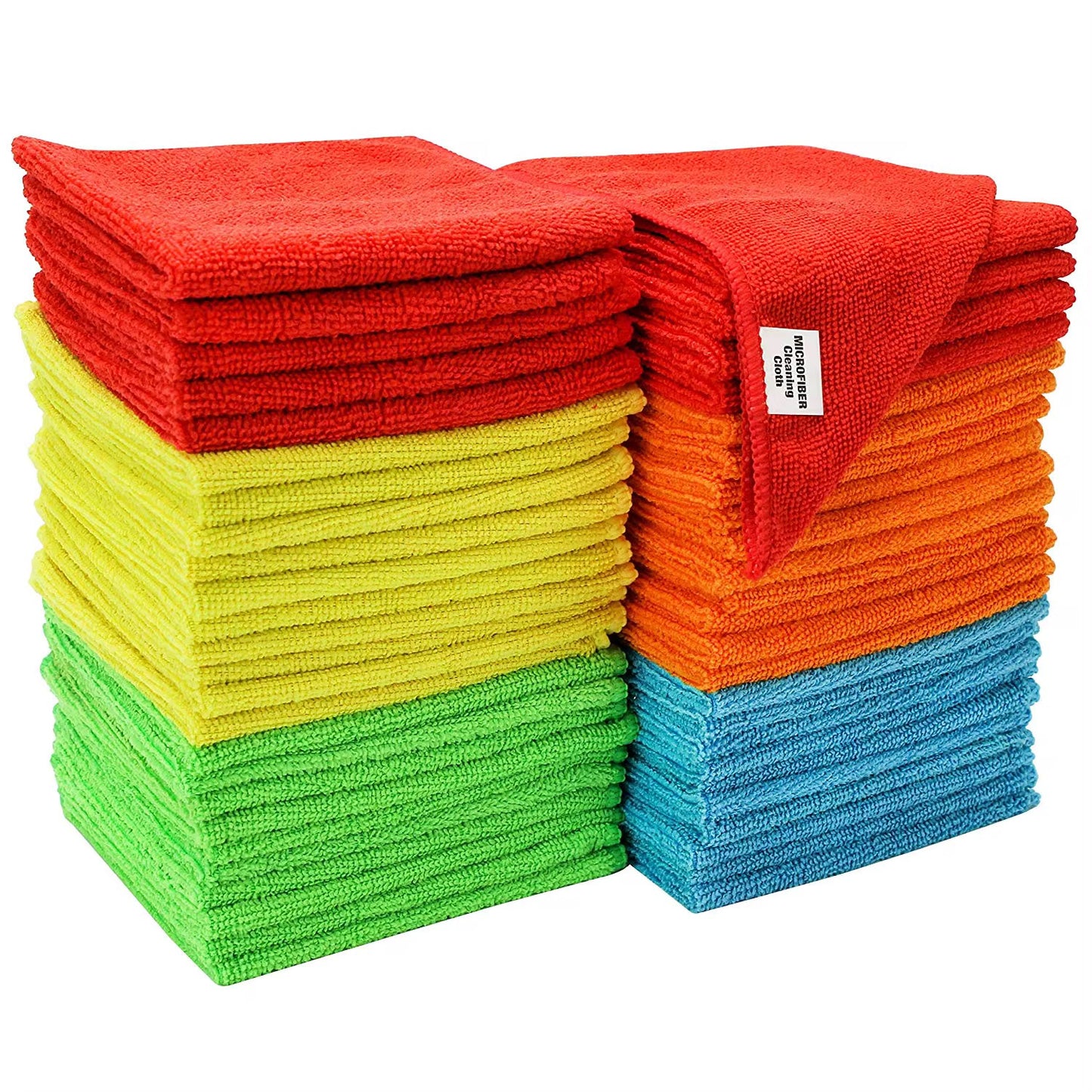 30x30cm 15pcs Rag Absorbent Kitchen Dish Cloth Towel Car Microfiber Cleaning Cloth