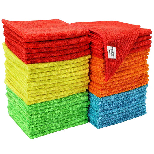 30x30cm 15pcs Rag Absorbent Kitchen Dish Cloth Towel Car Microfiber Cleaning Cloth