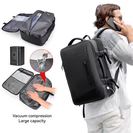 Travel Backpack With Vacuum Compression Waterproof