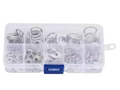 Metal Washers Galvanized Flat Stainless Steel With Plastic Box