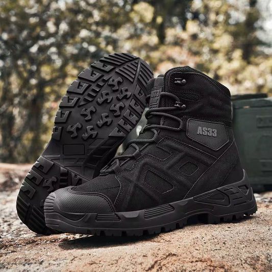 High Quality Cow Leather Warm Sport Working Safety Boots