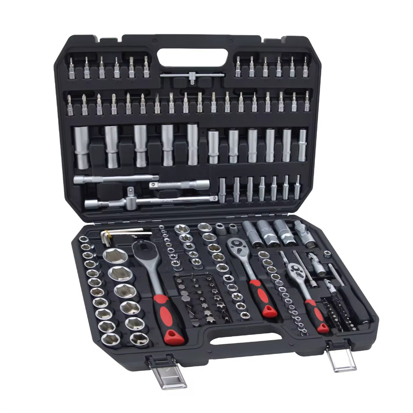 216pcs Versatile and Durable Socket Set Hand Power Ratchet Tools