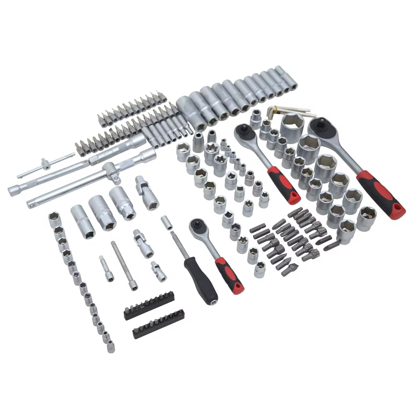 216pcs Versatile and Durable Socket Set Hand Power Ratchet Tools